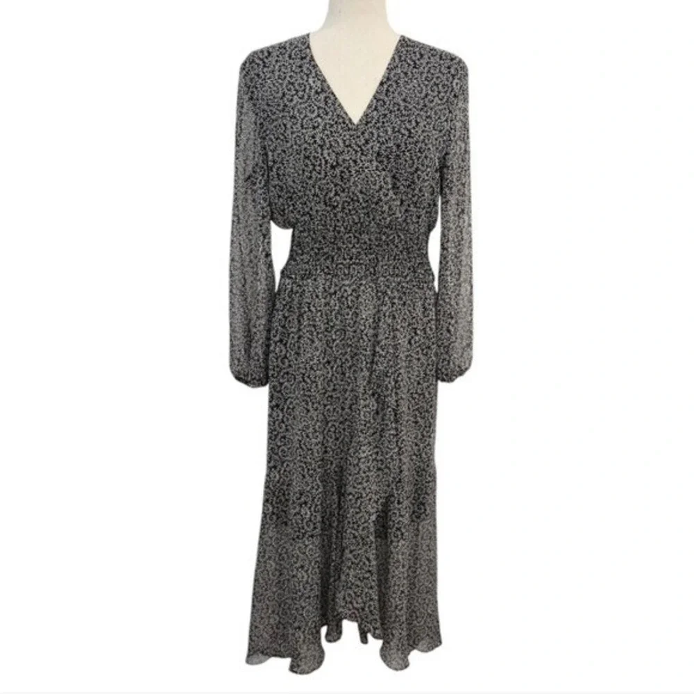 Bardot Sally Chiffon Flowy Maxi Dress 10 Fairy Cottagecore Modest‎ Church